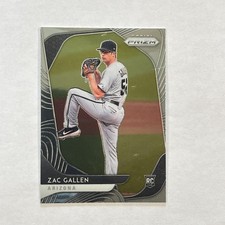 2020 Panini Prizm Rookie #40 Zac Gallen Arizona Card. rookie card picture