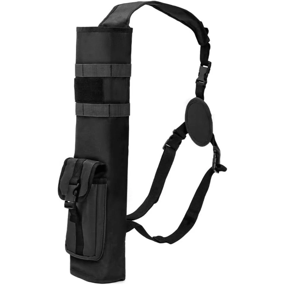 Lightweight Back Arrow Quiver PVC Oxford Holder Adjustable Arrow Backpack Bag US - Image 4 of 4