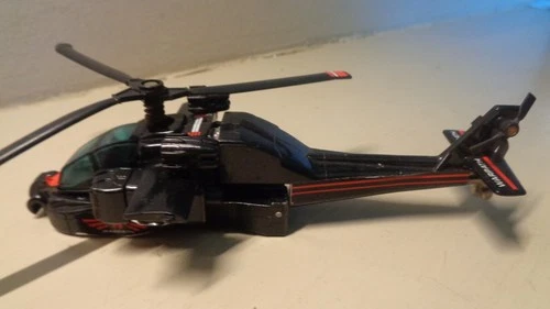 Super Go Bots Warpath Helicopter 020  Complete 1984 Bandai Tonka