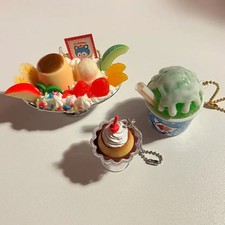 Japanese Dessert Pudding Kissa Ten Melon Bingsu Gacha Set