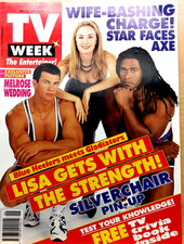 TV Week Magazine 1995 Gladiators~Bruce Willis~Sharon Ston~Lori Petty ++