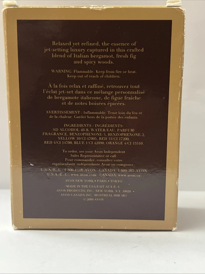 JH Jet Homme Eau De Toilette Spray 2.5 Fl OZ Por Avon. Foto 4 de 4