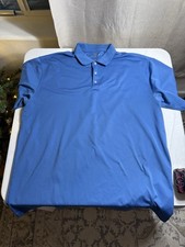 Nike Men's Golf Polo Blue Short Sleeve Shirt Size 3Xl