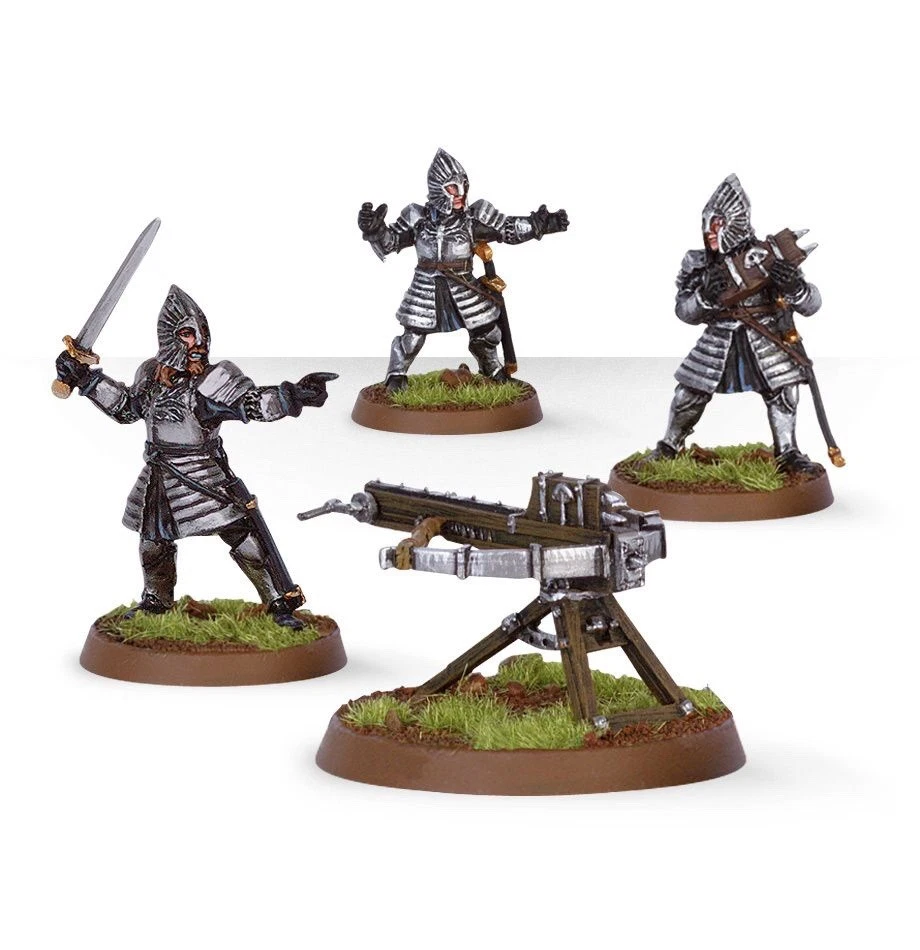 Lot De Figurines Warhammer Le Seigneur Des Anneaux - Armée Du Gondor - Occasion