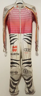 Bogner DSV Rennanzug Slalom GS gepolstert Gr. M Skirennanzug Pink Rosa J. Mehner - Bild 1 von 4