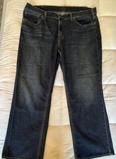 Silver Mens Grayson Dark Blue Denim 5 Pocket W38 x I30