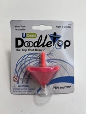 Doodletop Drawing Toy Pen And Top Pink