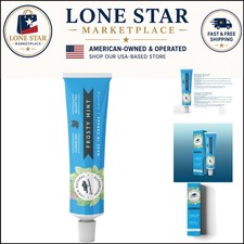 Frosty Mint Toothpaste in Biodegradable Tube - 75 ML for Natural Dental Care