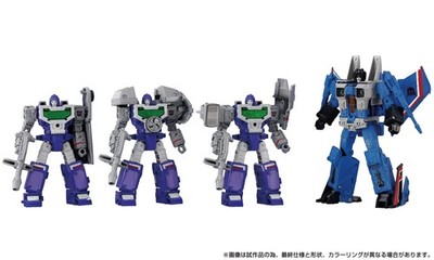 GW08d2 Transformers Dramatic Capture Series Actionfiguren 4er-Pack De Neu & OVP