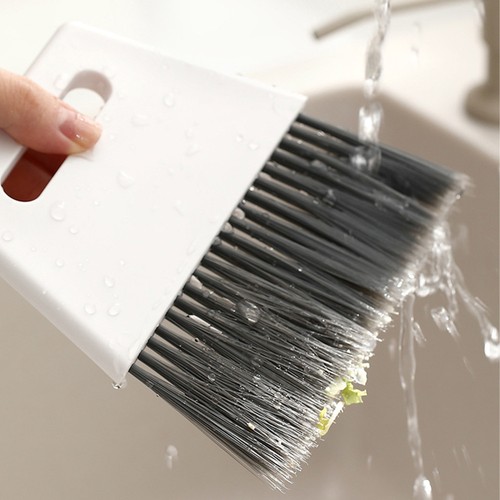 Desktop Cleaning Brush Set Sweeping and Dustpan Hand Brushes for - Afbeelding 12 van 12