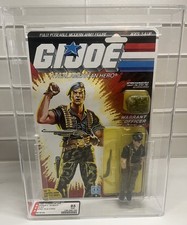 Gi Joe 1985 Flint Warrant Officer Brand New Sealed - AFA Graded 85
