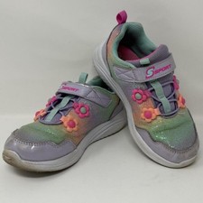 Sport By SKECHERS Toddler Girls Rainbow Slip-On Shoes Size 12