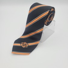 Oklahoma State Cowboys Stripe Tie 58" Eagles Wings Black Orange