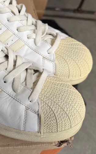 Adidas Originals Pro Modelo 1 2006 Deadstock De Colección | Oro Blanco Blanco | 13D - Imagen 2 de 9