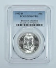 1953-D Franklin Half Dollar Boston Collection MS64 FBL PCGS Blue Label *3581