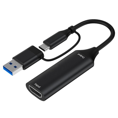 Video Capture Card USB+Type C to HDTV USB Video Capture Device Convert Digital - Photo 4/10