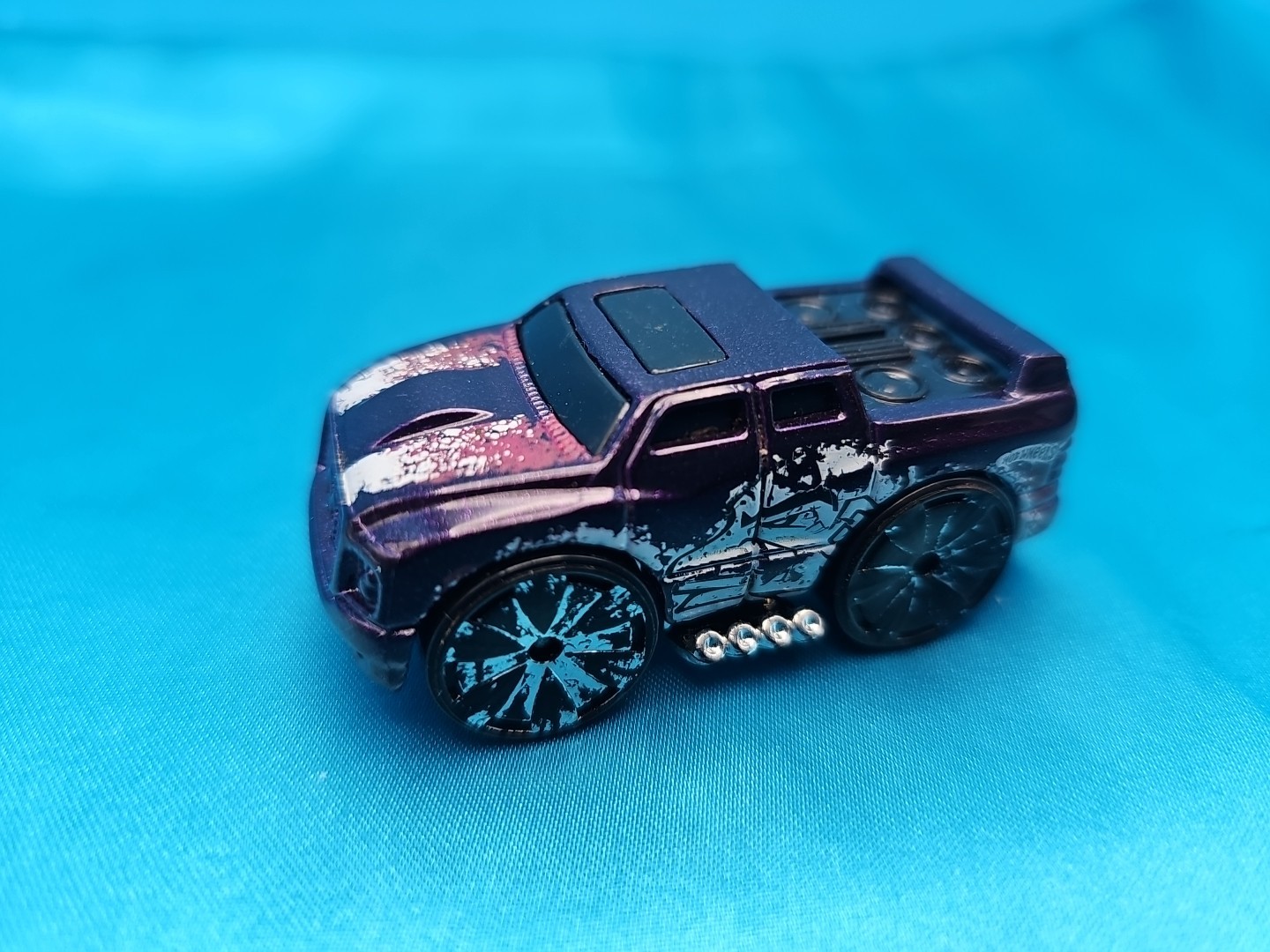 Hot Wheels Quadra-Sound #073 HW ‘06 Tag Rides 3/5 Purple