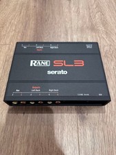 Rane SL3 Serato DJ Interface 3-Channel USB Audio w/ Control Vinyl CD Case Box