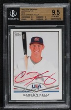 2011 USA Baseball Team Red Ink 79/99 Carson Kelly BGS 9.5 GEM MINT Auto a2v