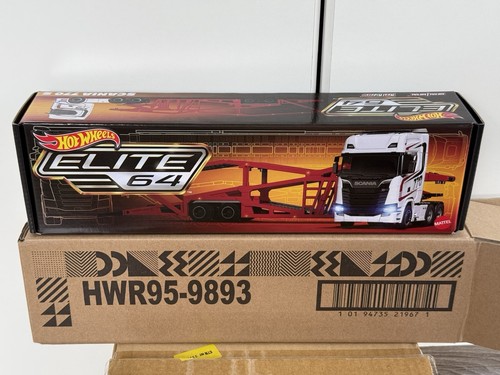 Scania 770 S-HWR95 Hot Wheels Collectors Elite 64 In Hand. New/Sealed Scania 770 S-HWR95 Hot Wheels Collectors Elite 64 In Hand. New/Sealed