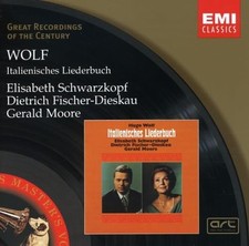 Dietrich Fischer-Dieskau - Wolf: Italienisches Liederbuch - Gerald Moore CD NMVG