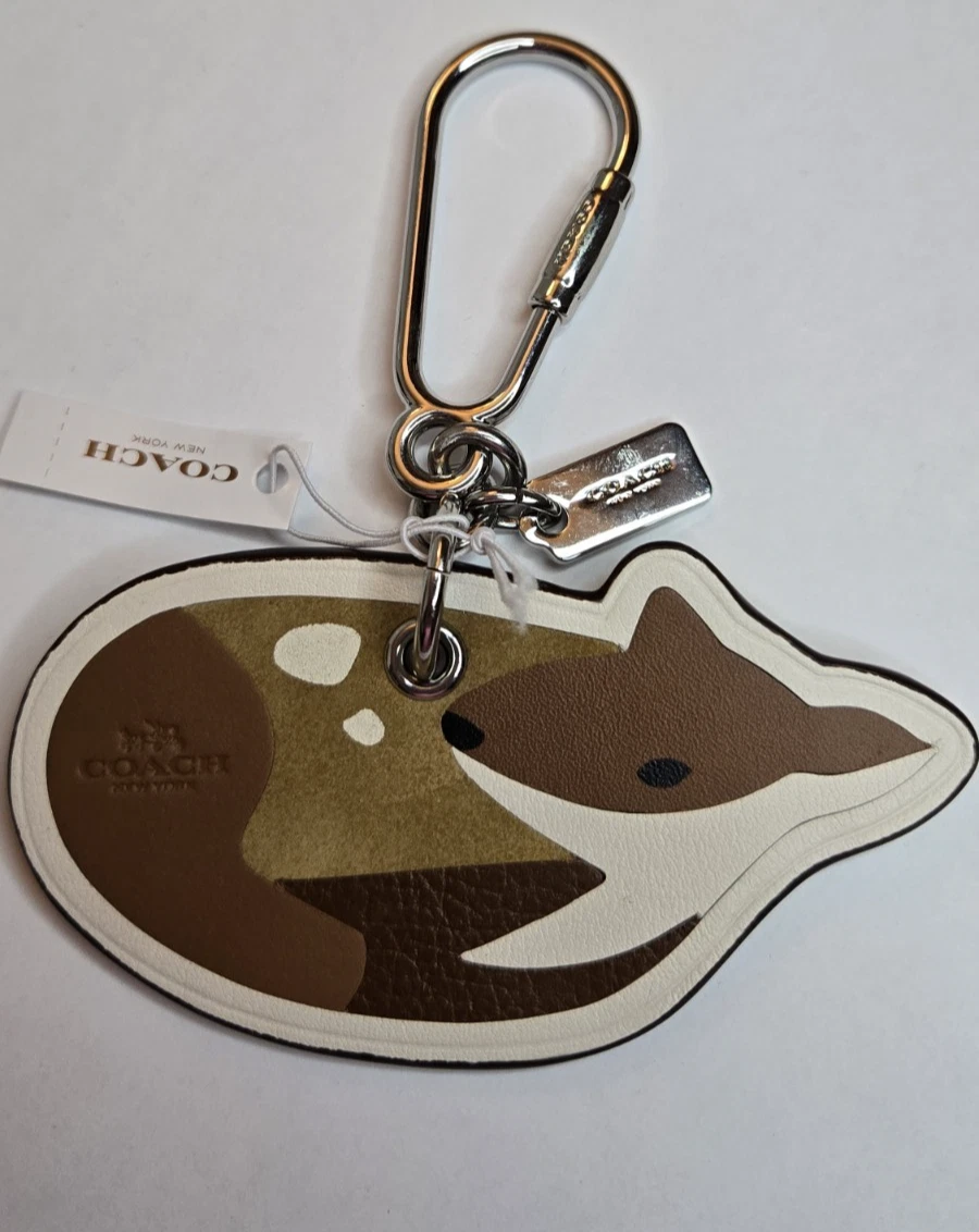 Coach Leather Animal Key Chains, Rings & Finders for Women for