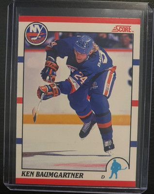 1990 SCORE KEN BAUMGARTNER #265 ROOKIE CARD