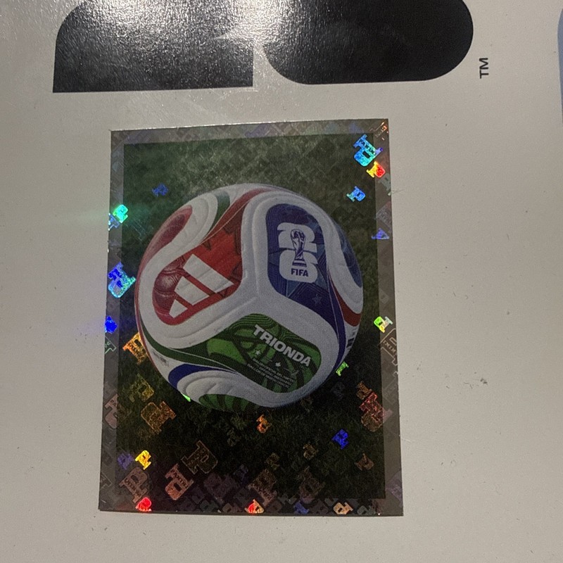 Panini FIFA World Cup 2026 Trionda Ball Soccer Sticker #FWC 5 RARE