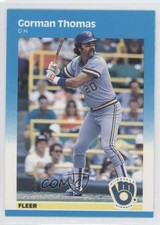 1987 Fleer Gorman Thomas #359 3b8
