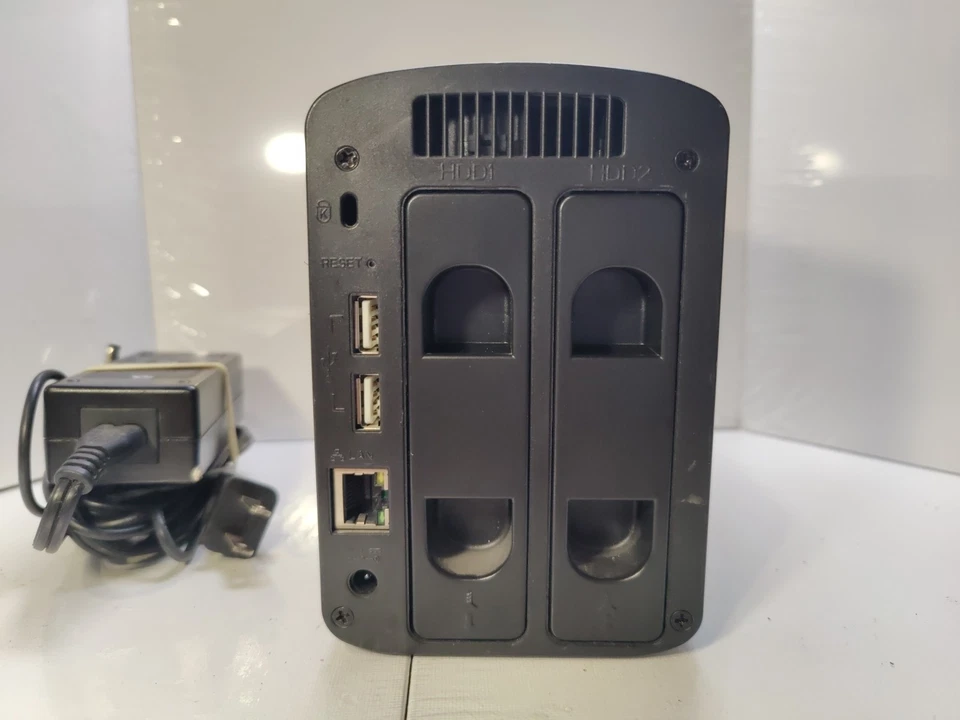 Iomega StorCenter ix2 NAS  2× 4TB (8TB Total) Untested Non Original Power Read - Image 3 of 4