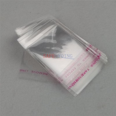 1000PCS  Wholesale Lots Self Adhesive Seal Plastic Bags 5cm x 7cm #F25