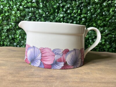 Portmeirion Botanic Blooms Sweet Pea Sauce Boat Gravy Server 