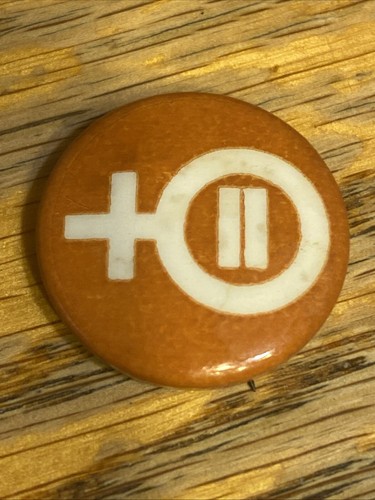 1970s Womens Equal Rights Pinback Button