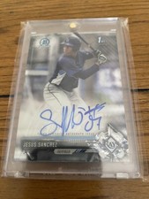 2017 Bowman Chrome - Prospect Autographs #CPA-JS Jesus Sanchez (AU, RC)