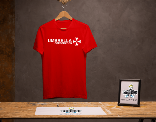 Umbrella Corporation T-Shirt | inspired by RESIDENT EVIL | Retro Zombie tshirt - Picture 2 of 13