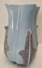 VINTAGE RED WING POTTERY #1203 ACANTHUS LEAF VASE 10” Lavender Pink