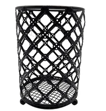 Decorative Black Wire Metal Kitchen Utensil Holder