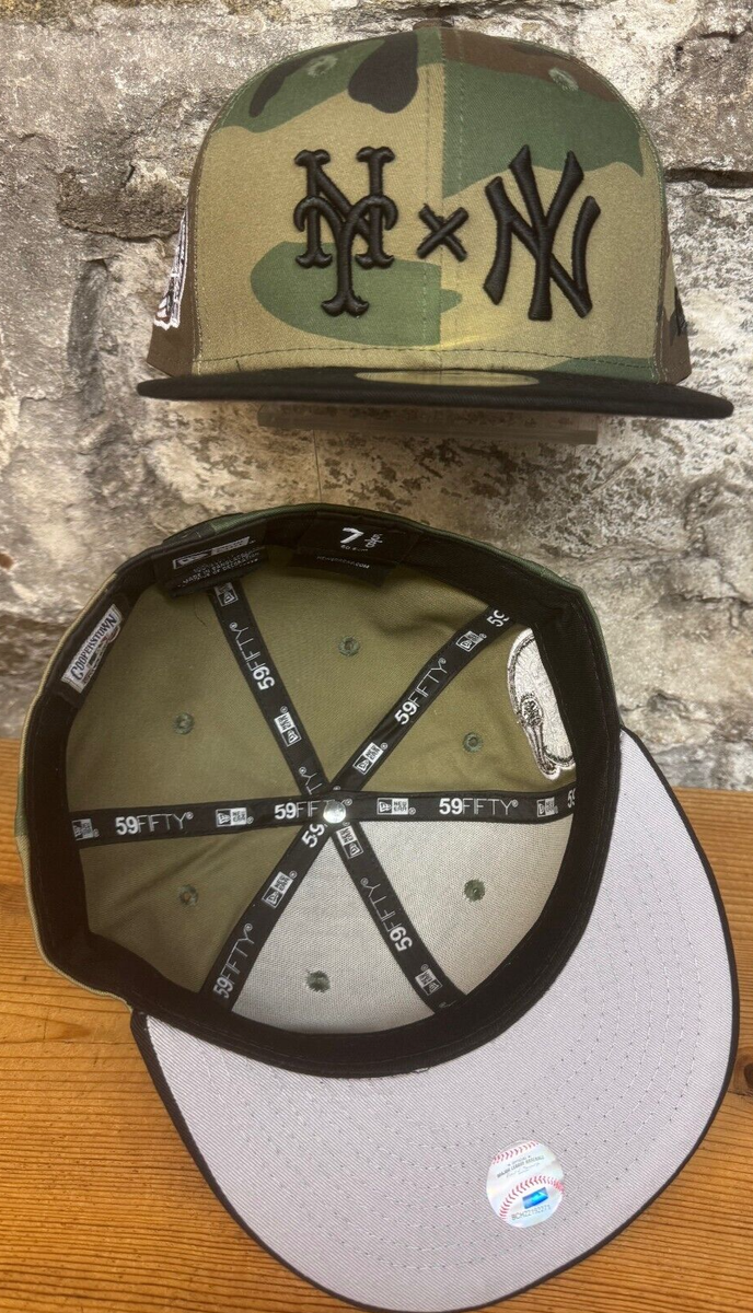 NY Yankees x Mets Camoflauge Subway Series New Era Fitted Club