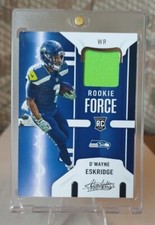 2021 Panini Absolute Dwayne Eskridge Rookie Patch 🔥🔥