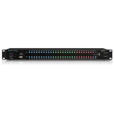 Technial Pro 1U Rack Mount DB Display w 8 Outlet Power Supply Input Output RCA