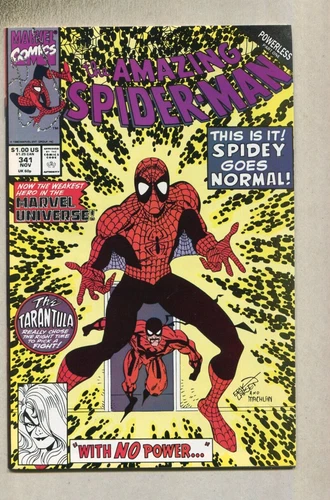 The Amazing Spider-Man: #341 NM The Tarantula Marvel Comics   D5