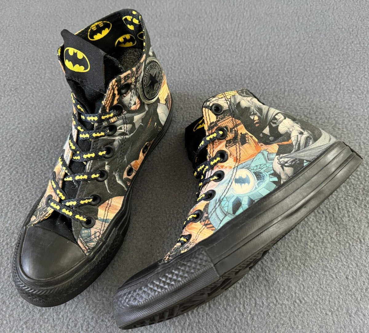 Converse All Star BATMAN Print Shoes UNISEX Size Mens Women's