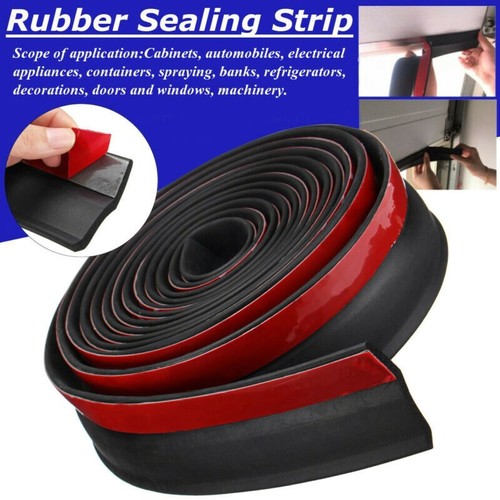 2M Universal Garage Door Bottom Threshold Seal Strip DIY Weather