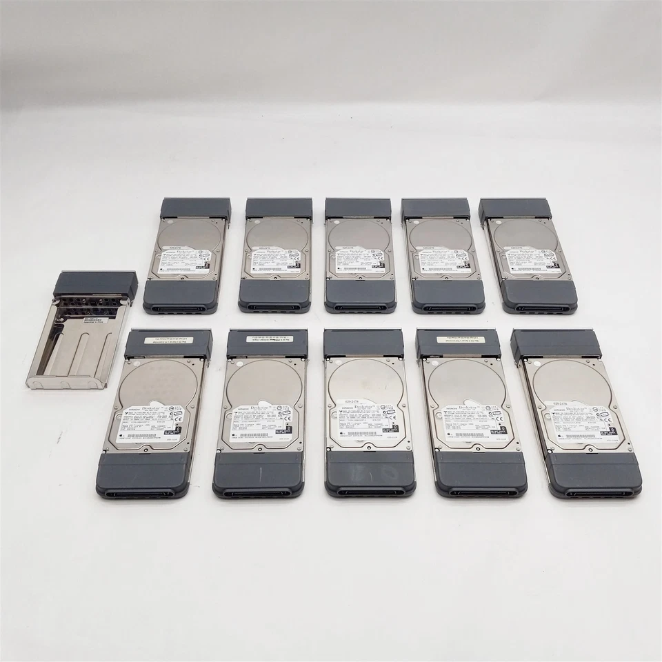 Hitachi Apple Xserve 4*IC35L180AVV207-1 180GB 6*HDS722525VLAT80 250GB HDD LOT 10 - Image 2 of 4