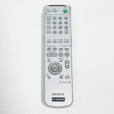 Sony RM-SS300 AV System Remote Control - Genuine Original - Working, Damaged!