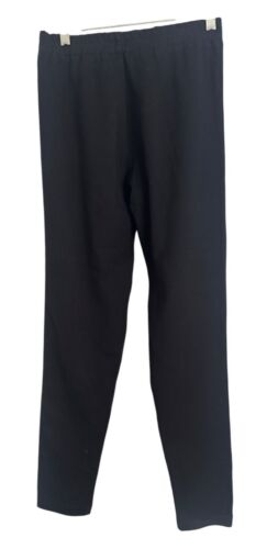 Dries Van Noten Black Pants Multicolor Side Stripe Small 100% Cotton Made In Tur - Picture 2 of 4