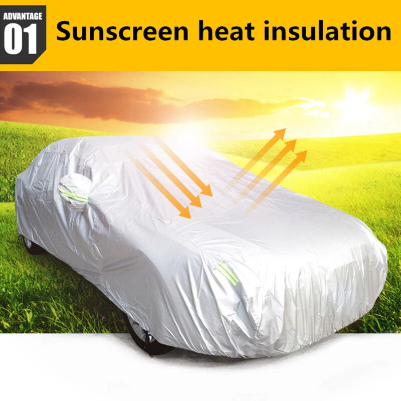 For Ford Mustang Full Car Cover Weatherproof Waterproof Sun UV Full Protection Foto 3 de 4