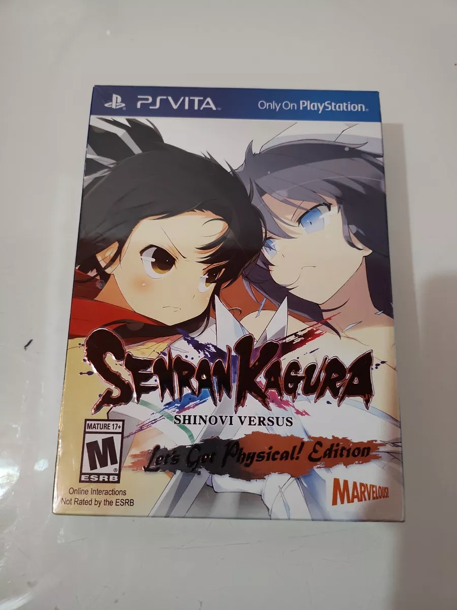 Senran Kagura Shinovi Versus: Let's Get Physical Edition - Playstation Vita  Game