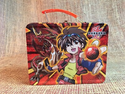 Tin Box Company, Sega Bakugan Spin Master Battle Brawlers Tin Lunchbox- 6 Tall