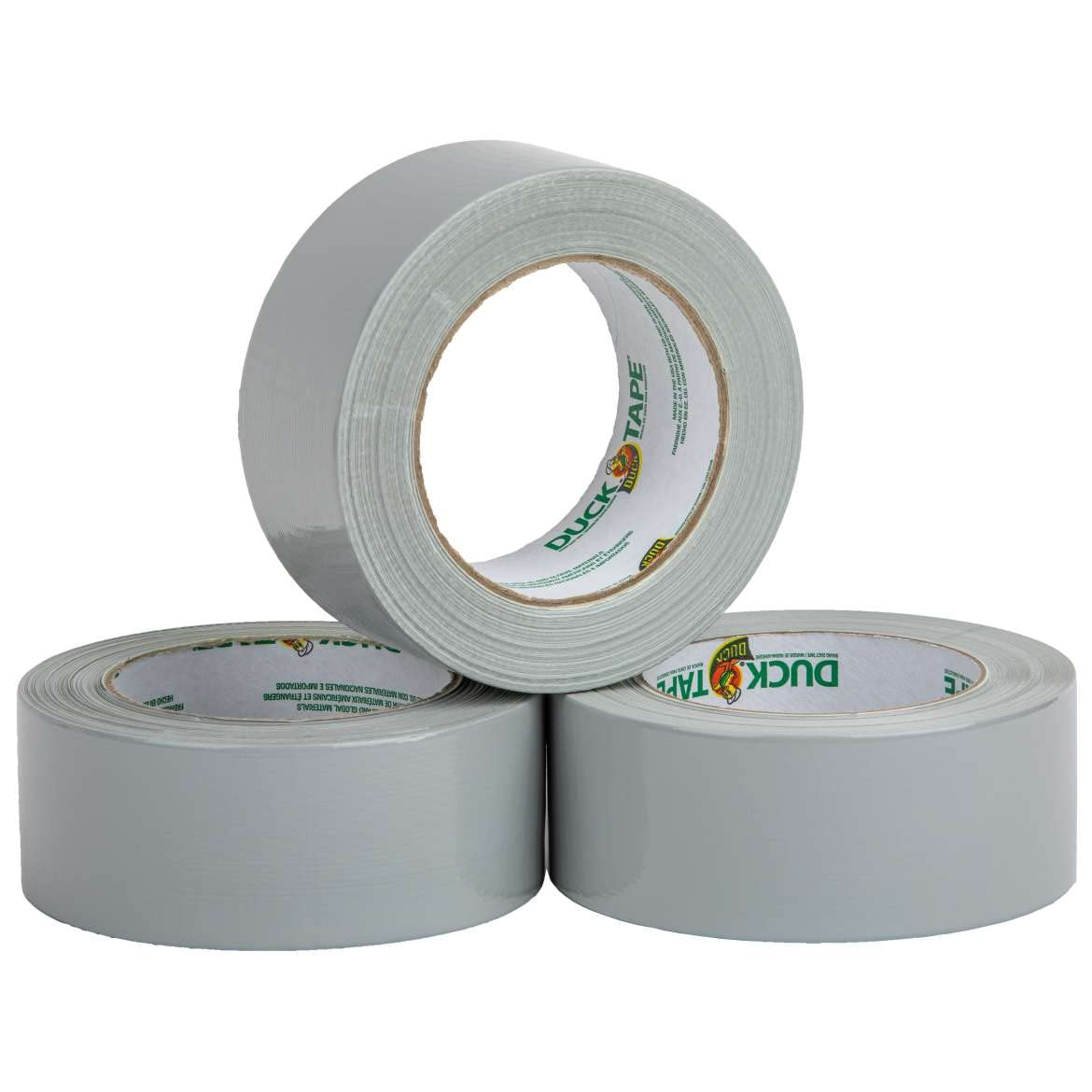 Color Duct Tape, 3-Roll, Dove Grey, 3 Pack (242910)